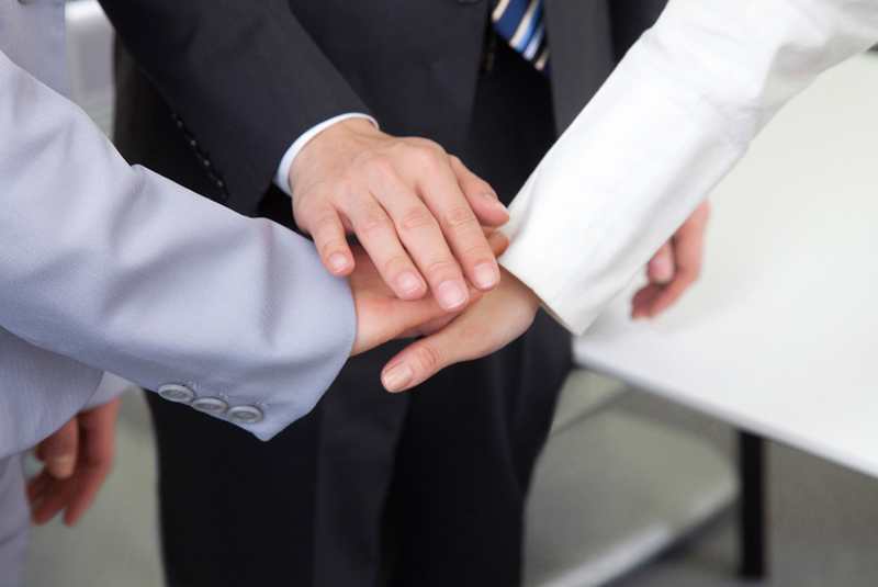 一体型の成果支援チームとしてサポートします